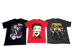 Cartoon Printed T-Shirts-50 Pcs