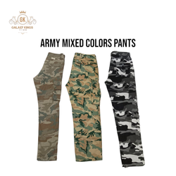Army Mixed Color Pants
