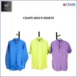 CHAPS MENS SHIRTS - 35 PCS (BUNDLE 5)