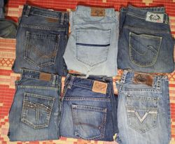 UOMINI NON MARCATI IN JEANS TOTALE 13 PEZZI (ID 34..