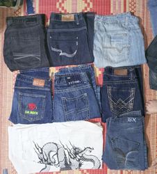 U S A POLO AND OTHER MIX BRANDS MEN WEAR JEANS TOT..