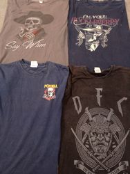 #600 Skull & Gothic Tees -16