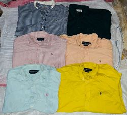 Camisas de algodón de la marca Mix (Paquete de 5)