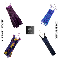 VESTIDOS DE CASA DE BONECA Y2K MIX - 09 PCS