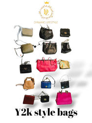 Y2k style modern bags 90 pieces