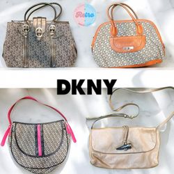 Y2K DKNY Hand Bags: 8 Pcs