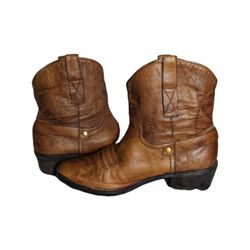 MV253# bottes de cheville style cowgirl westrun.