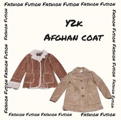 (FF-761) y2k Afghan coats
