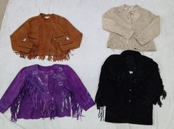 CR3976 Y2K Fringe Jackets - 10 Pcs