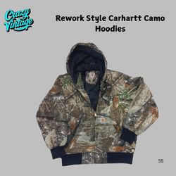 Rework Style Carhartt Camo Kapuzenjacken - 20 Stüc..
