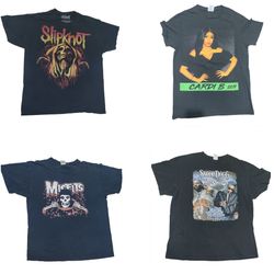 Vintage music collection t shirts