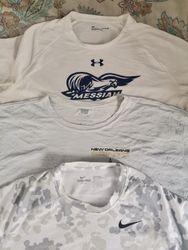 130 pcs of mixed-brand oversized t-shirts