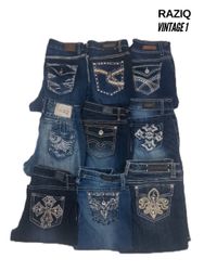 Jeans dritti donna Y2k
