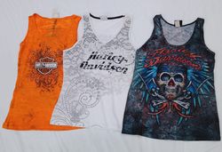 CR3987 Harley Tank Tops - 10 Pcs