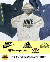 Branded Sweatshirts Including Nike Adidas Puma