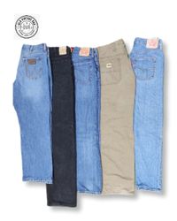 Levi's Lee Wrangler Jeans 38 pcs