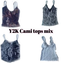 Y2k Cami Tops Mix