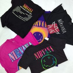 CR4021 Nirvana T-shirts - 20 Pcs