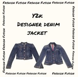 (FF-779) Giacca di jeans in stile Y2k