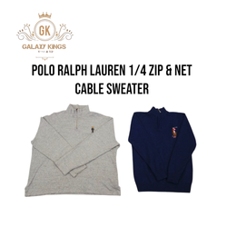 Polo Ralph Lauren 1/4 zip & Knitting Sweater