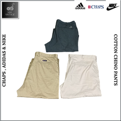 PANTALONI CHINO IN COTONE CHAPS, ADIDAS E NIKE - 1..