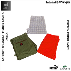 MIX BRANDED COTTON CHINO PANTS / OFFICE PANTS (DIC..