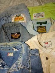 Vintage Levis and mix brand shirts