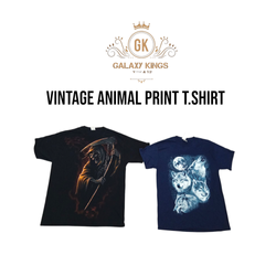 Vintage Animal Print T.shirt