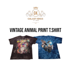 Vintage Animal Print T.shirt
