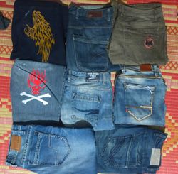 UNBRANDED HERREN TRAGEN JEANS (10 STÜCK) (MD 349)