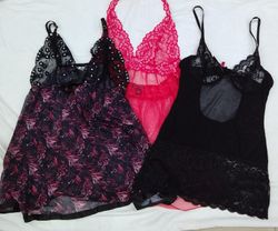 CR4037 Y2K Lingerie Tops - 10 Pcs