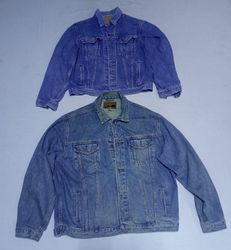 Men's denim casual jackets