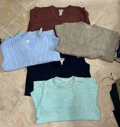L L beans sweaters