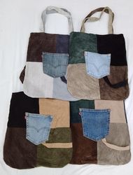 CR4067 Rework Levi's Corduroy Bags - 12 Pcs