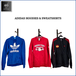 ADIDAS HOODIES & SWEATSHIRTS - 30 PCS (BUNDLE 1)