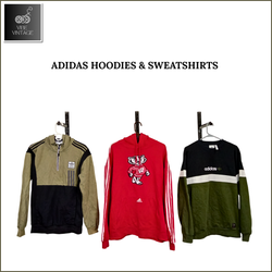 ADIDAS HOODIES & SWEATSHIRTS - 30 PCS (BUNDLE 3)