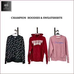 CHAMPION HOODIES & SWEATSHIRTS - 30 STÜCK