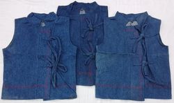 CR4077/78/79/80 Rework Denim Vest - 100 Pcs