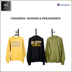 HOODIES & SWEATSHIRTS CHAMPION - 30 PCS (BUNDLE 5)