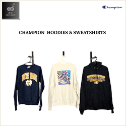 CHAMPION HOODIES & SWEATSHIRTS - 30 PCS (BUNDLE 7)