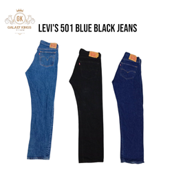 Levi's 501 Blue Black Jeans