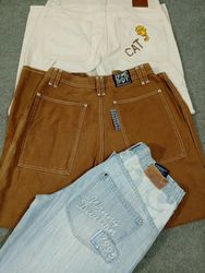 HD764 Designer Baggy Jeans - 13 pcs