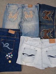 HD760 Men Oversize Baggy Jeans - 16 pcs