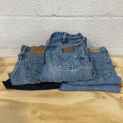 Lee levis wrangler jeans