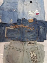 R54 Men Baggy Hip Hop Jeans-12