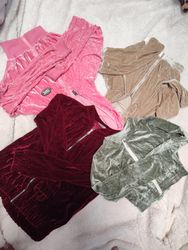 Felpa in velluto da donna 14 pz