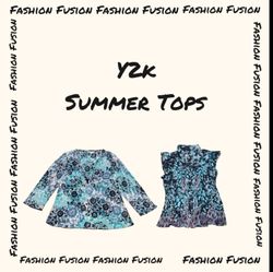 (FF-813) Y2k Summer Top