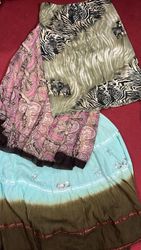 Vintage Printed Skirts / 10 Pcs