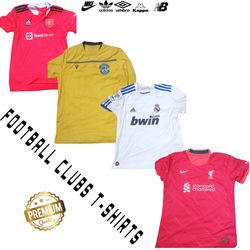 Authentic Football Clubs T-Shirts