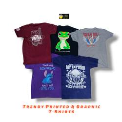 Trendige bedruckte & Grafik-T-Shirts Bundle✨